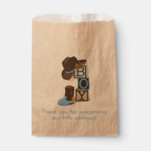 Western Cowboy Baby Showtasche
