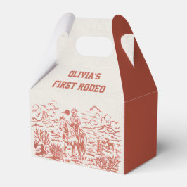 Western Cowboy Birthday Party Gefälligkeitsbox Geschenkschachtel