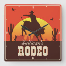 Western Cowboy Bull Rider Rodeo 