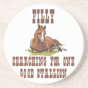 Western Cowboy Cowgirl Pferdestall Rodeo Untersetz Getränkeuntersetzer