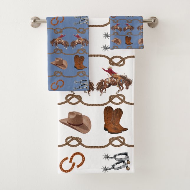 Western Cowboy Essentials  Badhandtuch Set (Insitu)