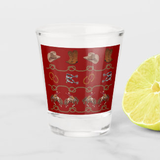 Western Cowboy Essentials Schnapsglas