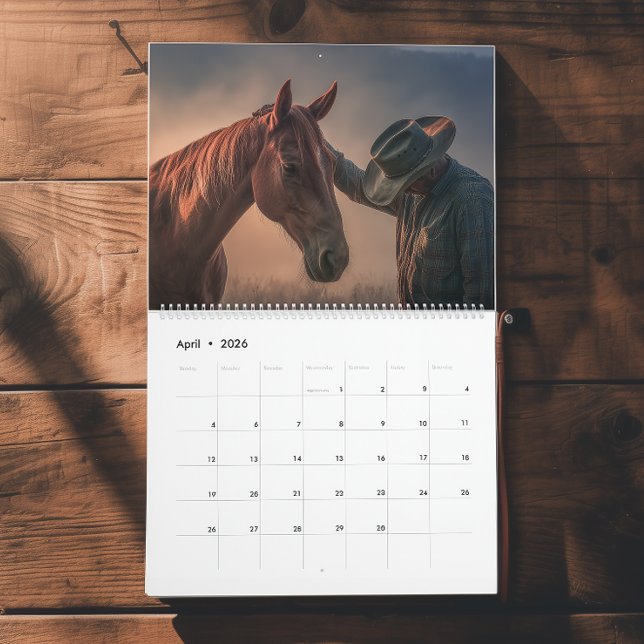 Western Cowboy-Kalender Kalender (Von Creator hochgeladen)