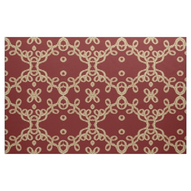 Western Cowboy Lasso Print Stoff (Fat Quarter (45,7 x 55,9 cm))