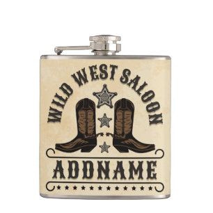 Western Cowboy-Stiefel ADD NAME Sheriff Sporen Sal Flachmann