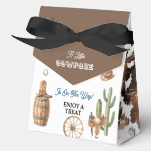 Western Cowboy Thema 10cm x 5cm x 13cm Geschenkschachtel