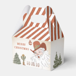 Western Cowboy Weihnachten Geschenkschachtel