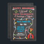 Western Cowboy Weihnachten Party Einladungen<br><div class="desc">Super coole und moderne Western Cowboy Weihnachtsferien Party Einladungen mit einem Cowboy und seine Glass Weihnachtsleuchten, die Ihre Party-Informationen umgeben. Also lasst uns Party Y'all! Handgezeichnete Abbildung von McBooboo.</div>