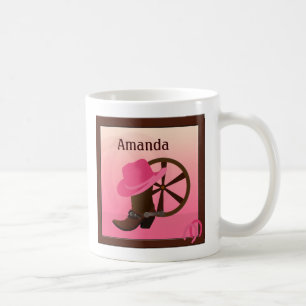 Western Cowgirl Custom Tasse