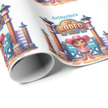 Western Cowgirl First Rodeo Geburtstag Custom