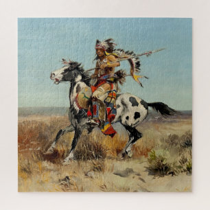 Western "Dakota Chief" Art von Charles M. Russell