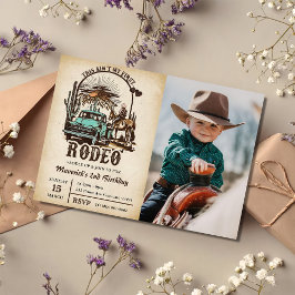Western Das ist nicht mein erstes Rodeo-Geburtstag Einladung
