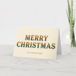Western Desert Schrift Frohe Weihnachten