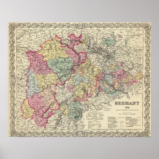 Western Deutschland 2 Poster (Vorne)