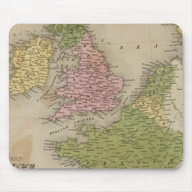 Western Europa Mousepad (Vorne)