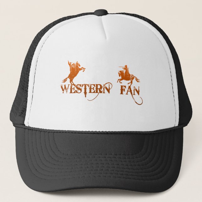 Western-Fan Truckerkappe (Vorderseite)