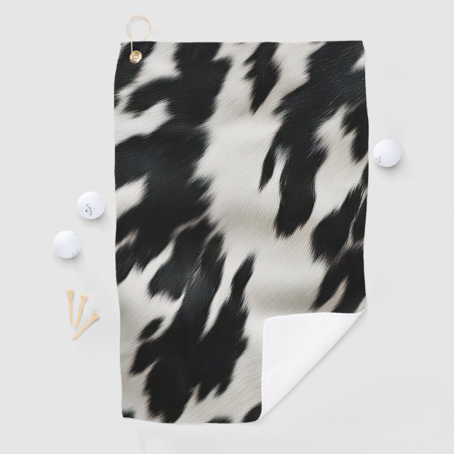 Western Farm Cowhide Golfhandtuch (Insitu)