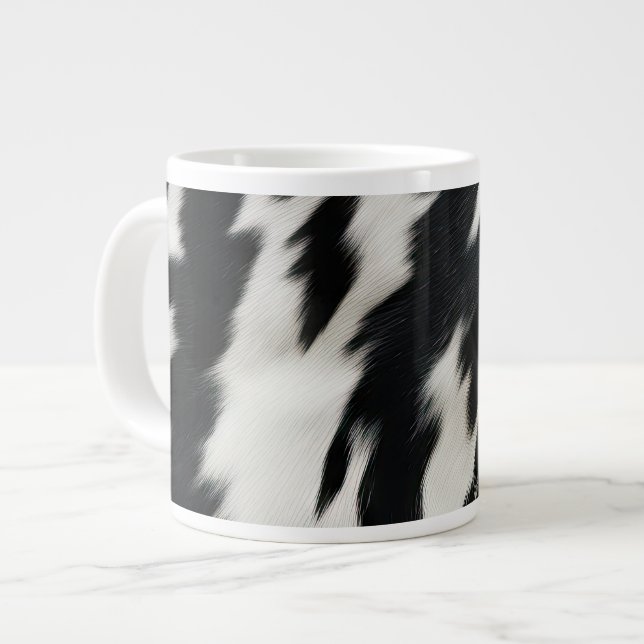 Western Farm Cowhide Jumbo-Tasse (Vorderseite Links)