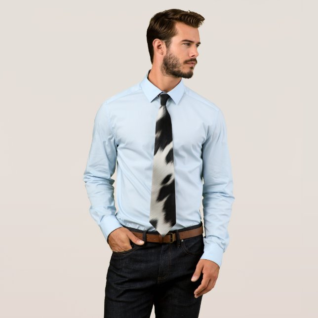 Western Farm Cowhide Krawatte (Beispiel)