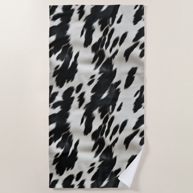 Western Farm Cowhide Strandtuch (Vorderseite)
