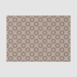Western Filigree Lace Taupe Schwarzteepapier Seidenpapier