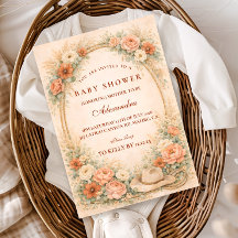 Western Floral Cowgirl Baby Shower