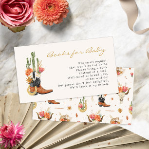 Western für Baby Begleitkarte