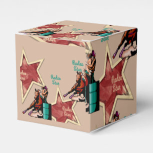 Western Gastgeschenk Box Rodeo Barrel Racing Geschenkschachtel