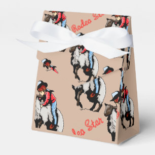 Western Gastgeschenk Box Rodeo Mutton Busting Geschenkschachtel