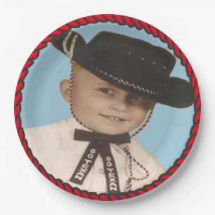 Western Go Texan Cowboy Party Paper Teller
