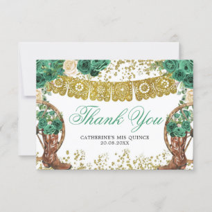 Western Green Hunter Charra Carte de remerciements