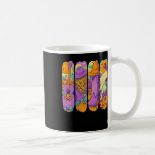 Western Halloween Cowgirl Pumkin Gitarren Boots Ku Kaffeetasse