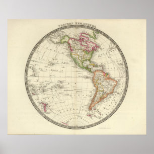 Western-Hemisphäre 10 Poster
