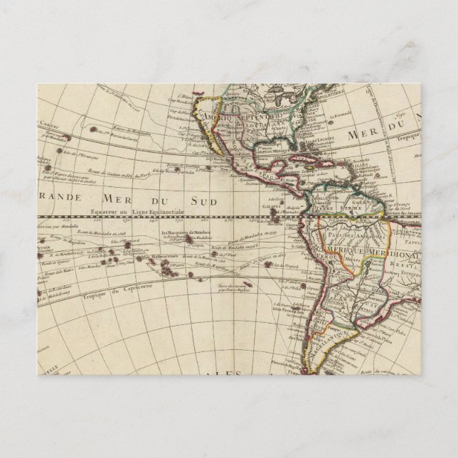 Western Hemisphäre 10 Postkarte (Vorderseite)