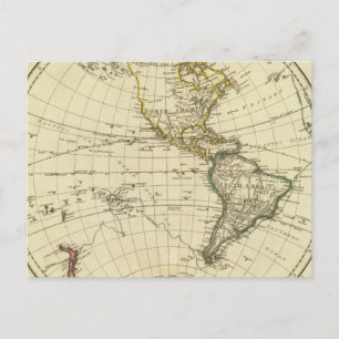 Western Hemisphäre 11 Postkarte