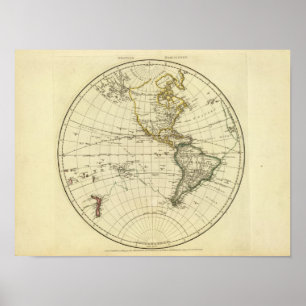 Western-Hemisphäre 12 Poster