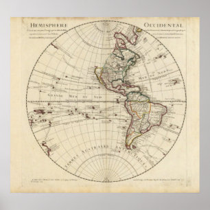 Western Hemisphäre 13 Poster