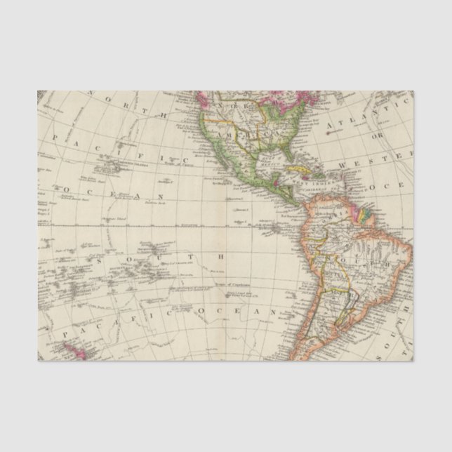 Western-Hemisphäre 13 Seidenpapier (Vorderseite)