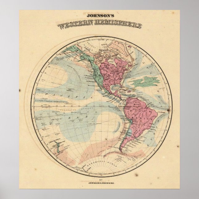 Western Hemisphäre 14 Poster (Vorne)