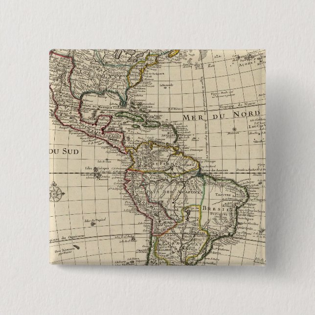 Western Hemisphäre 2 Button (Vorderseite)