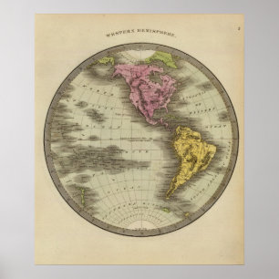 Western Hemisphäre 3 Poster