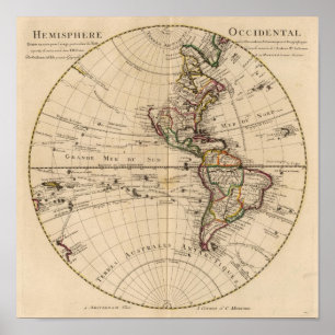 Western-Hemisphäre 5 Poster