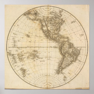 Western Hemisphäre 8 Poster