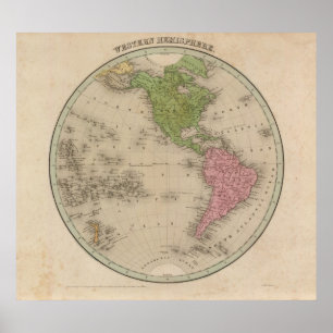 Western Hemisphäre 9 Poster