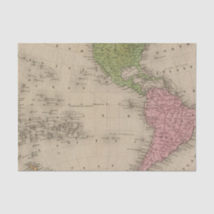 Western-Hemisphäre 9 Seidenpapier