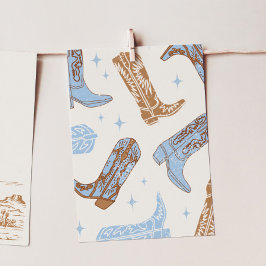 Western High-Chair Banner End Card Einladung