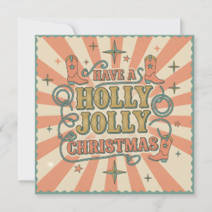 Western Holly Jolly Weihnachten