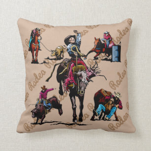 Western Home Dekor Rodeo-Veranstaltungen Kissen