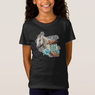 Western Horse Girls T-Shirt is already in German a