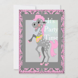 Western Horse Party Geburtstagseinladung Einladung